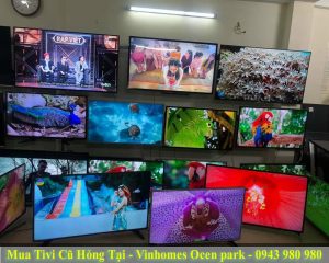 Mua bán tivi cũ hỏng tại vinhomes ocen park