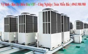 Vệ sinh điều hòa VRV tại Vinhomes Ocean Park